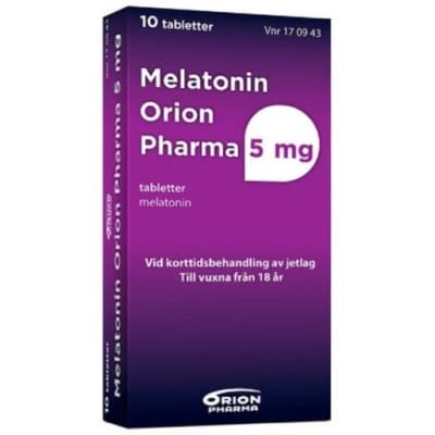 Melatonin Orion Pharma 5 Mg – Bäst i test – receptfria sömntabletter bäst i test 2026