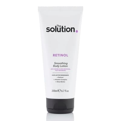 The Solution Retinol Smoothing Body Lotion 200 Ml – Toppval kropp – retinol för ansiktet bäst i test 2026
