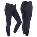 Qhp - Helskodda Ridbyxor Softshell Alexa Anti-slip - Svart