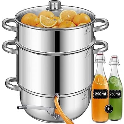 Kesser® ångjuicepress 15 L – Elbäst – saftmaja bäst i test 2026