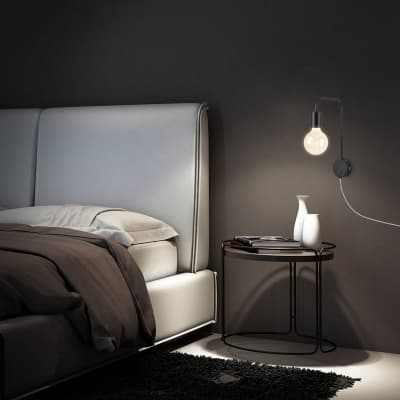Vägglampa Alva Comfort Light Retro, Svart – Toppklassval – sänglampa vägg bäst i test 2026