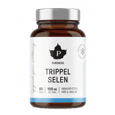 Pureness Trippel Selen – Exklusivt val – selentillskott bäst i test 2026