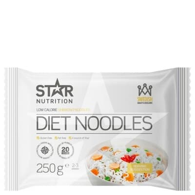 Star Nutrition Diet Shiratakinudlar 250 G – Största portionen – shirataki nudlar bäst i test 2026