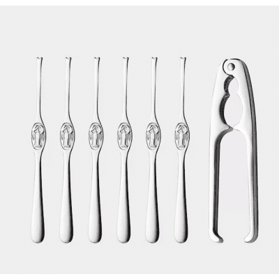 Hardanger Bestikk Skaldjurset 7 Delar M. Knäckare – Exklusivt toppval – skaldjursbestick bäst i test 2026