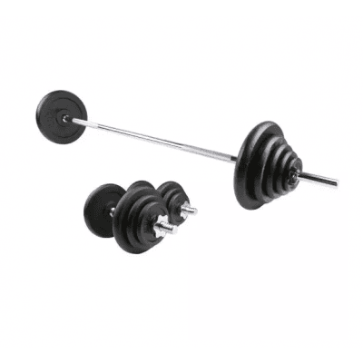 Gymkompaniet Skivstångsset 64 Kg – Nybörjarfavorit – skivstångsset bäst i test 2026