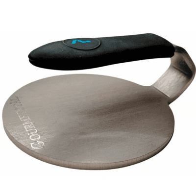 Gourmetstål Smash Rund Grillpress – Grillens favorit – smashjärn bäst i test 2026