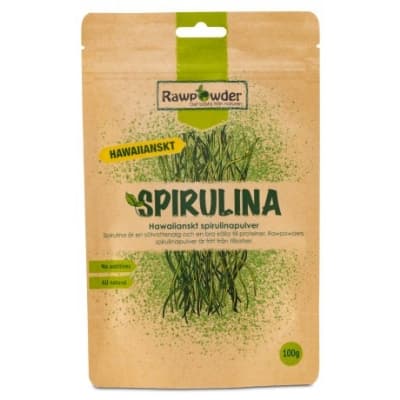 Rawpowder Spirulina Pulver Hawaii – Stabilt basval – spirulinapulver bäst i test 2026