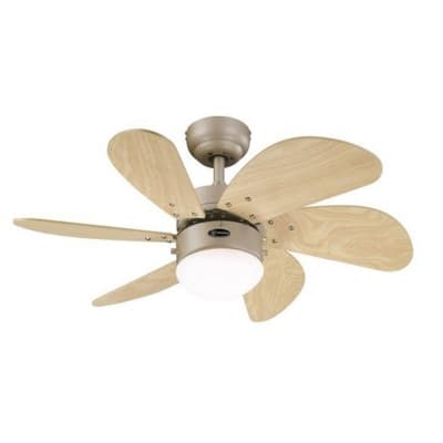 Westinghouse Turbo Swirl Fläkt Med 2 Omkopplare – Budgetfavorit – takfläkt med belysning bäst i test 2026