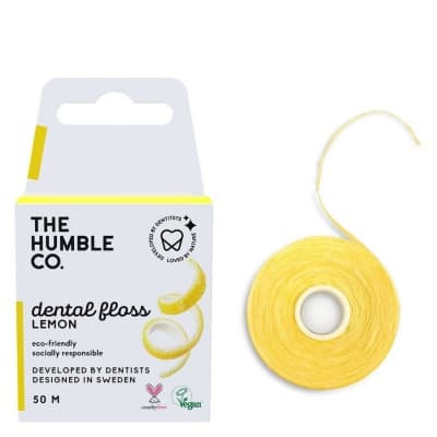 The Humble Co Dental Floss Lemon – Stark basval – tandtråd bäst i test 2026