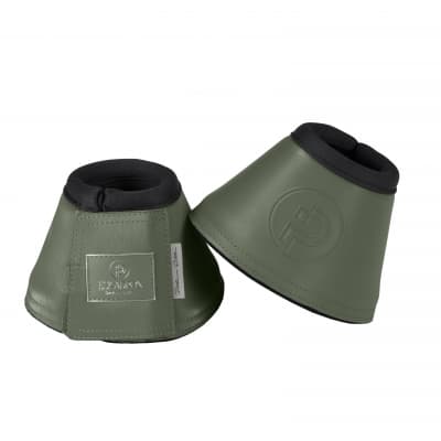 Eskadron Softslate Bell Boots - Ash Green – Enklast att sköta – transportskydd häst bäst i test 2026