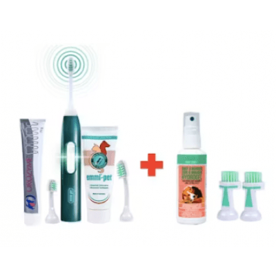 Emmi®-pet 2.0 Vårdset Med Ultraljudstandborste – Lyxigaste valet – ultraljudstandborste för hund bäst i test 2026