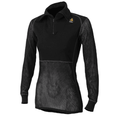 Aclima Woolnet Polo W/zip Dam – Mest ventilerande – underställströja dam bäst i test 2026