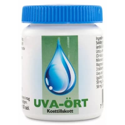 Biomedica Uva ört – Naturligt toppval – vätskedrivande kosttillskott bäst i test 2026