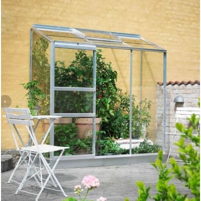 Altan 3 Sektioner Glas - Obehandlad – Bäst i test – växthus mot vägg bäst i test 2026