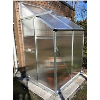 Väggväxthus 1,9m² – Budgetfavorit – växthus mot vägg bäst i test 2026