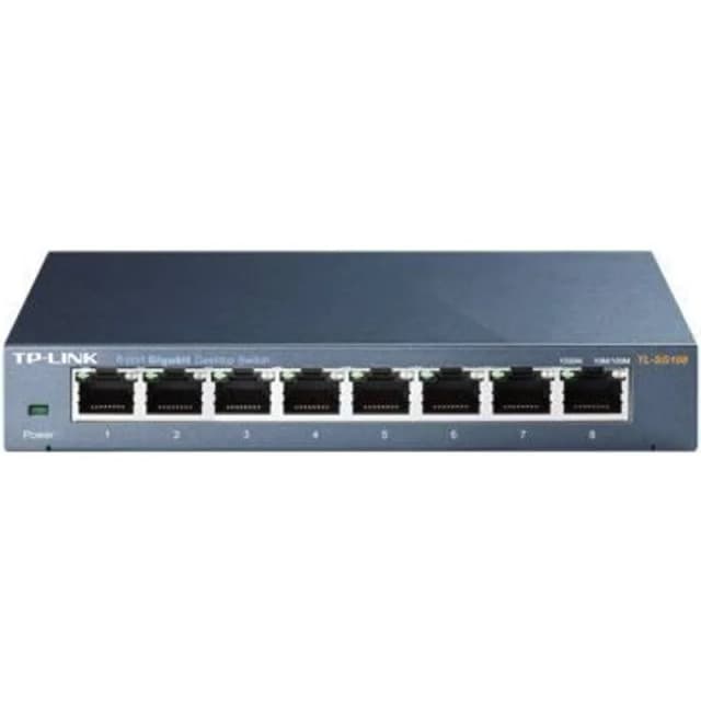 TP-Link TL-SG108 8-port Gigabit – Bäst i test – nätverksswitch bäst i test 2026