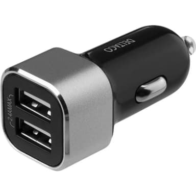DELTACO 24W USB-A billaddare