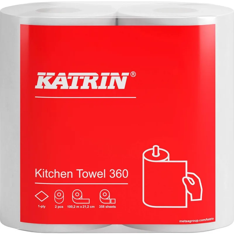 Katrin Kitchen Towel 360 12-pack Kökshandduk Vit – Bäst i test – kökshandduk bäst i test 2026
