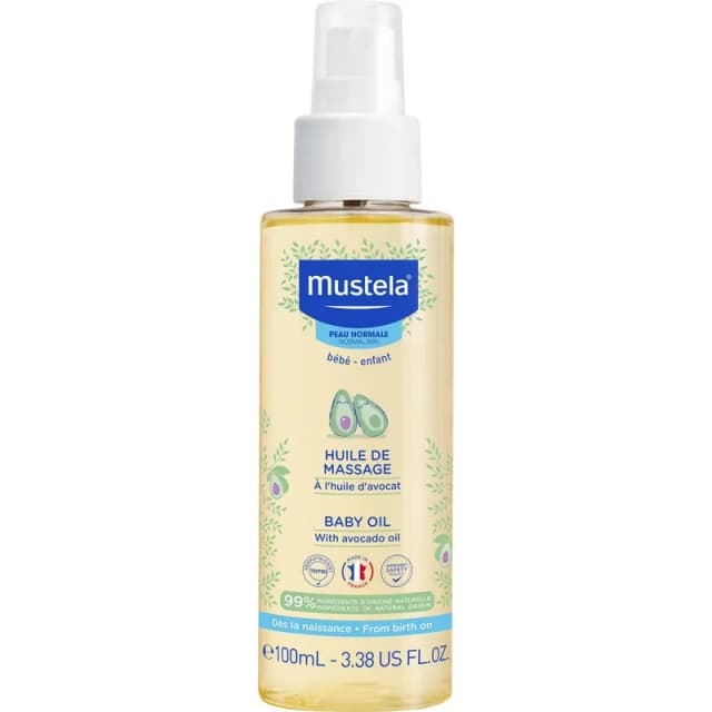 Mustela Baby Oil 100ml – Bäst i test – babyolja bäst i test 2026