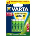 Varta 5670 3 1 st Laddningsbara Batterier ACCU AAA Ni-MH/800mAh/1,2V