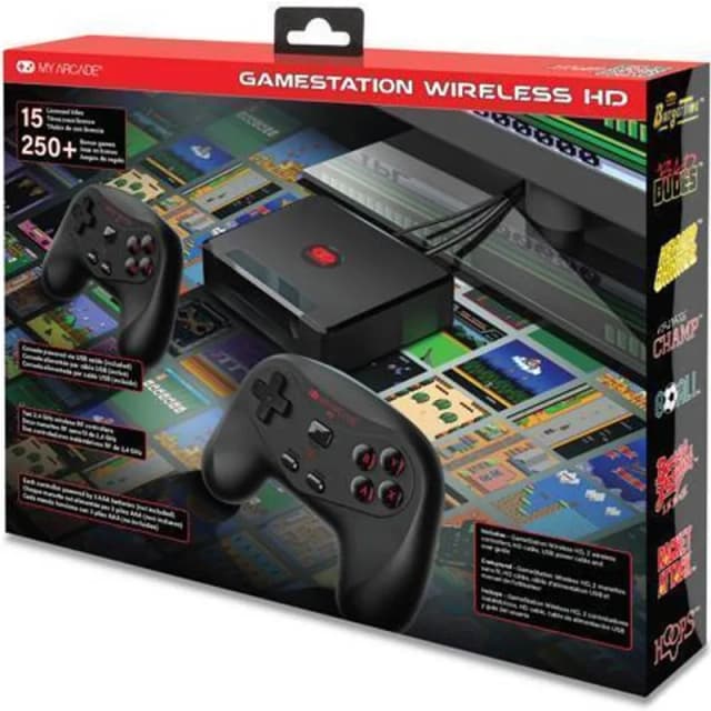 My Arcade GameStation Wireless HD Data East Videospelkonsol Med Över 250 Spel DGUNL-4144 – Bäst i test – spelkonsol bäst i test 2026