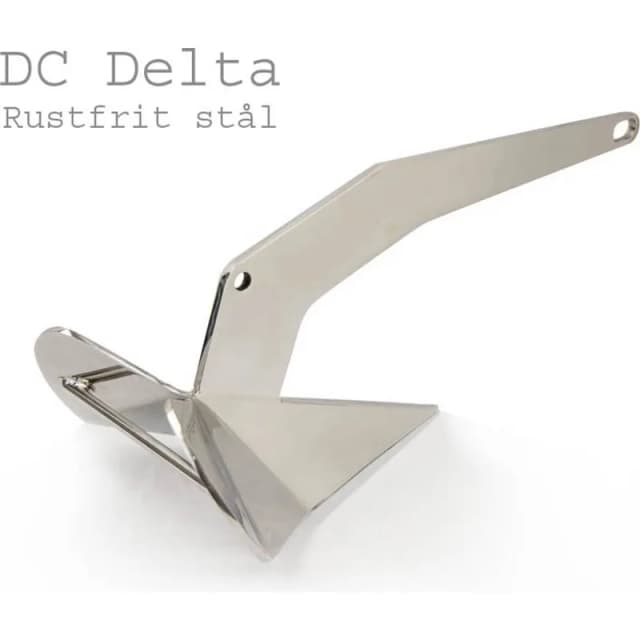 Seatec DC Delta Rostfritt Ankare 4 kg – Bäst i test – ankare bäst i test 2026