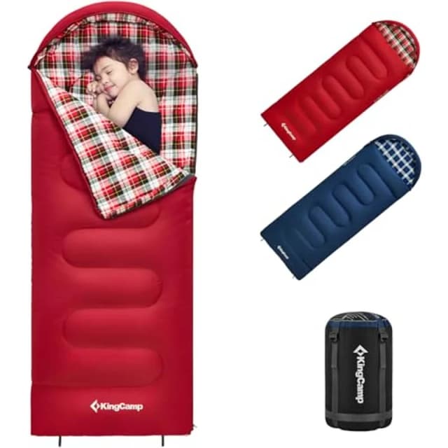 KingCamp Barnsovsäck Vinter Varm Filt 170 x 70 cm – Bäst i test – barnsovsäck bäst i test 2026