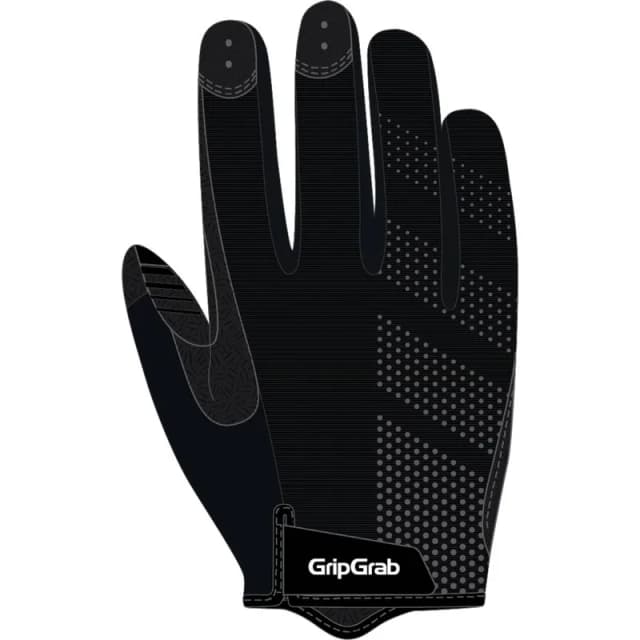 GripGrab Ride Rc Lite Padded Full Finger Glove - Black – Bäst i test – cykelhandskar bäst i test 2026