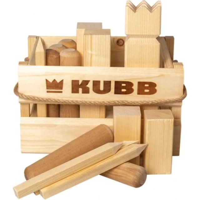 Tactic Kubb King's Game in Wooden Box – Bäst i test – kubb bäst i test 2026