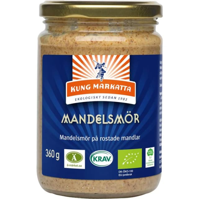 Kung Markatta Mandelsmör 360g – Bäst i test – mandelsmör bäst i test 2026