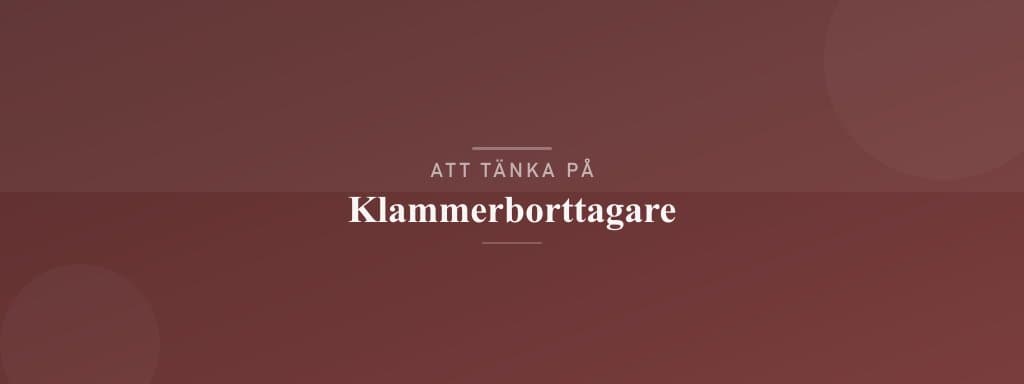 Vanliga misstag med klammerborttagare