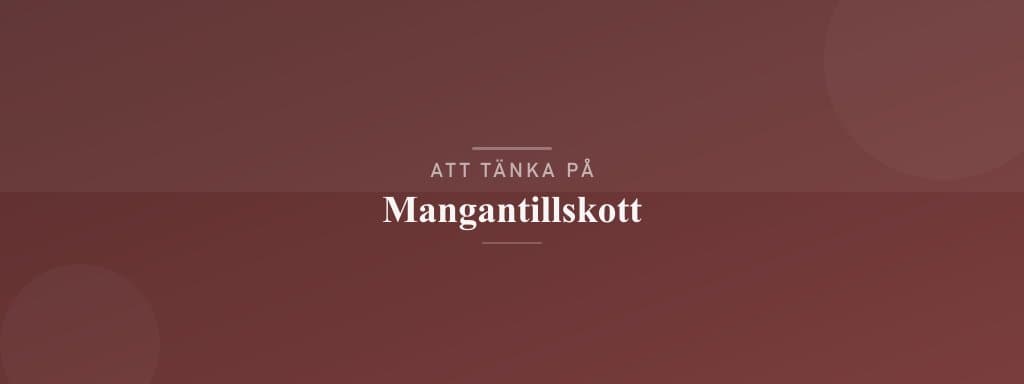 Vanliga misstag med mangantillskott