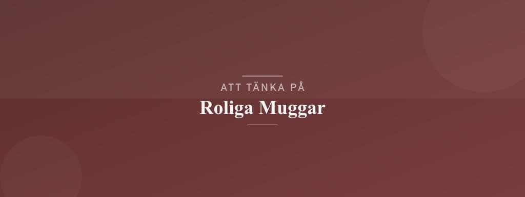 Vanliga misstag med roliga muggar