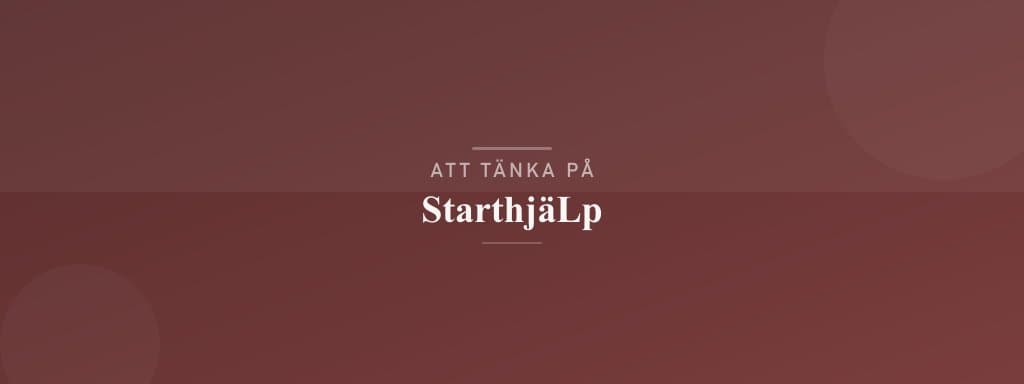 Vanliga misstag med starthjälp
