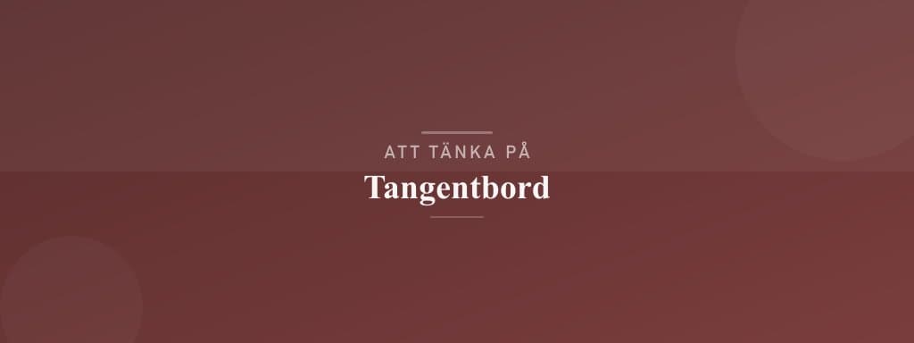 Vanliga misstag med tangentbord