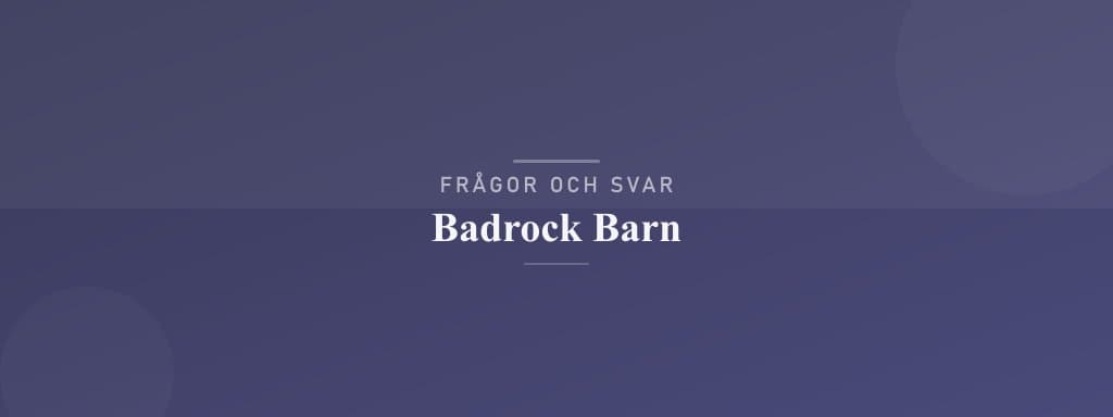 Vanliga frågor om badrock barn