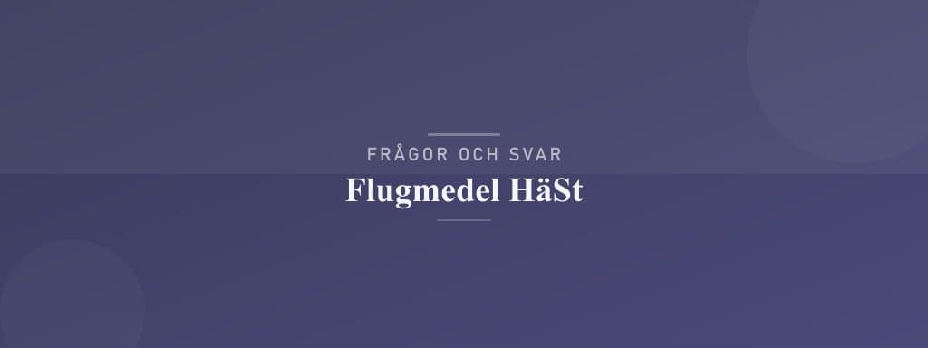 Vanliga frågor om flugmedel häst
