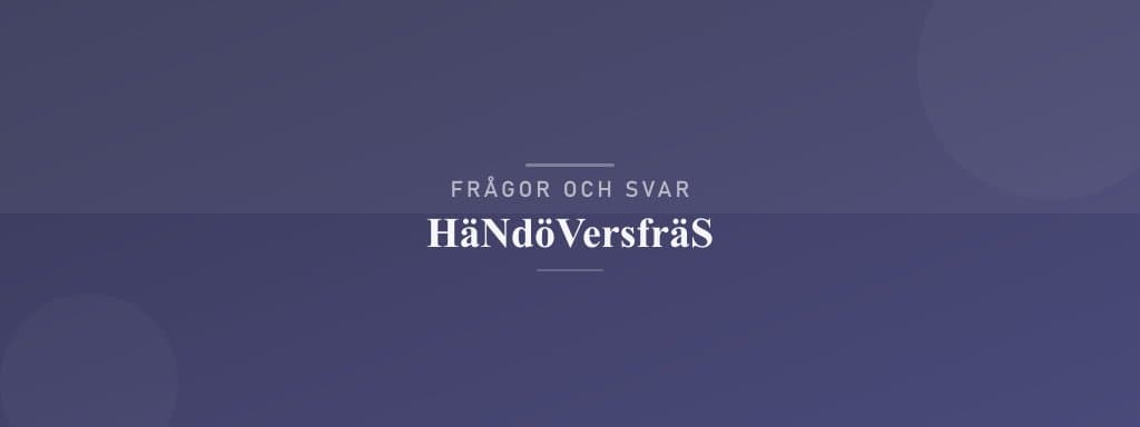 Vanliga frågor om överhandsfräs