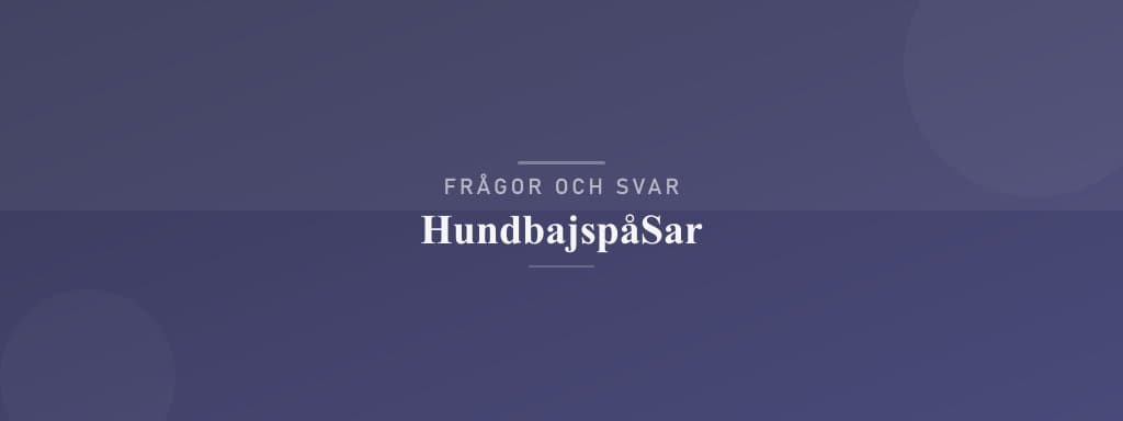 Vanliga frågor om hundbajspåsar