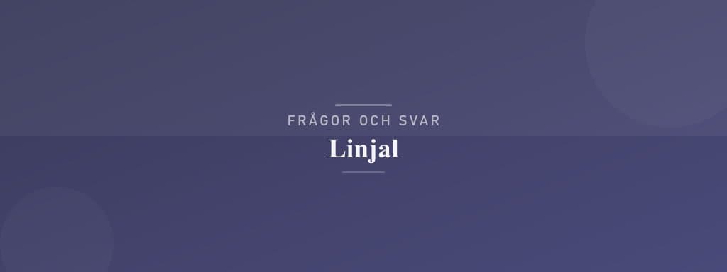 Vanliga frågor om linjal