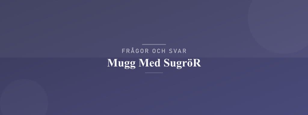 Vanliga frågor om mugg med sugrör