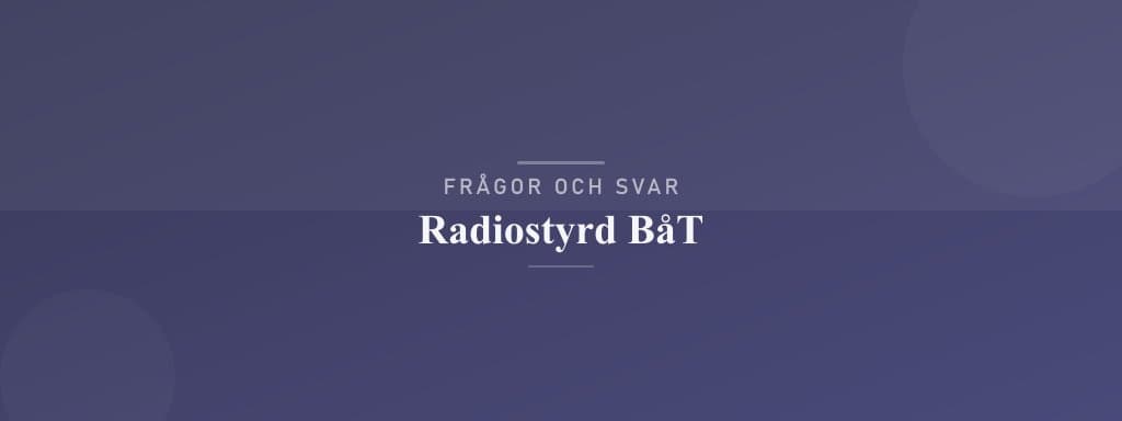 Vanliga frågor om radiostyrd båt