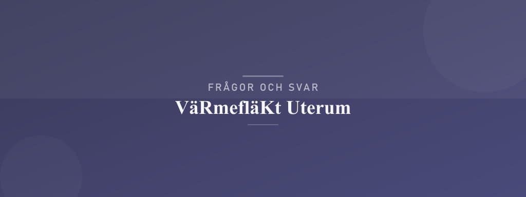 Vanliga frågor om värmefläkt uterum