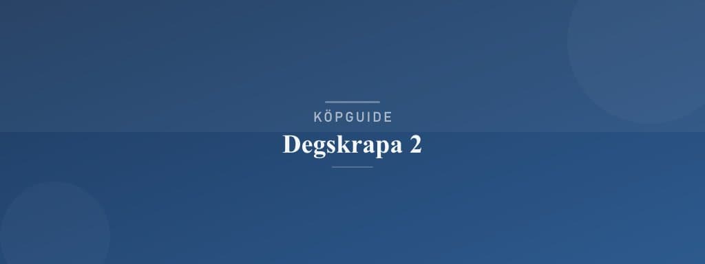 Välj rätt degskrapa 2