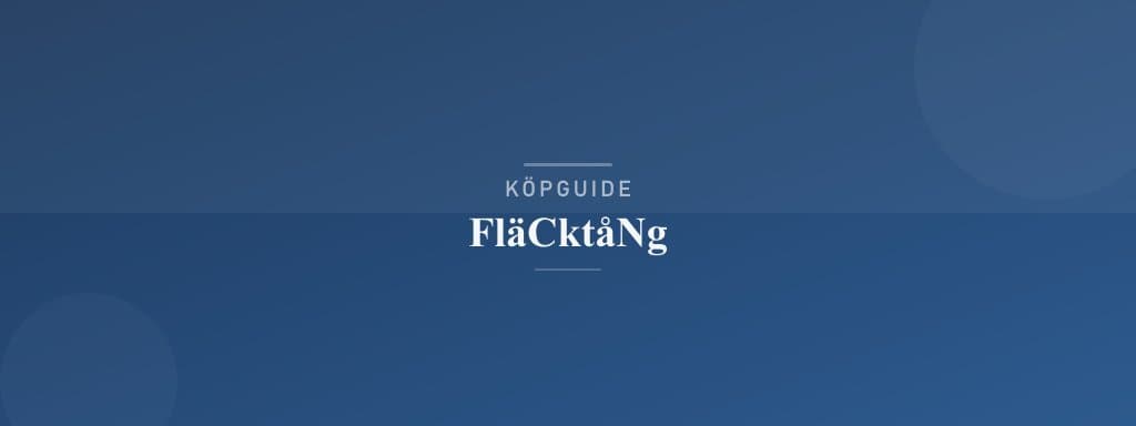 Välj rätt fläcktång