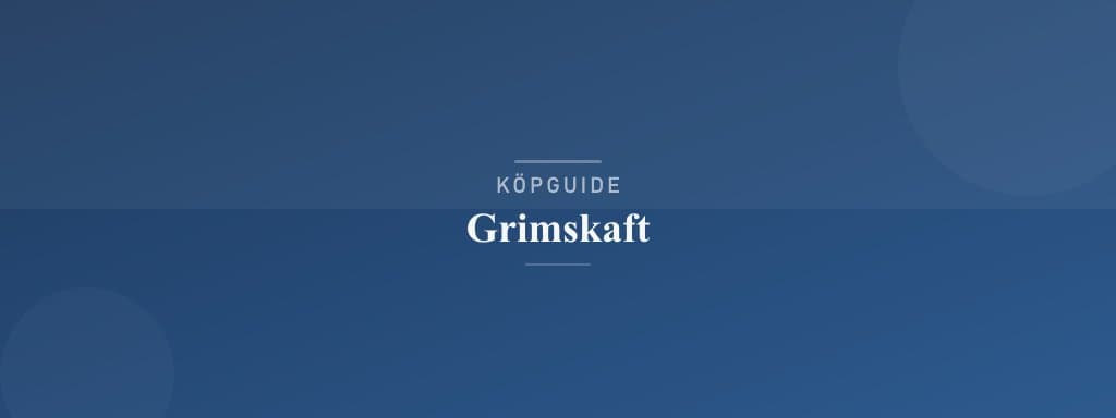 Välj rätt grimskaft