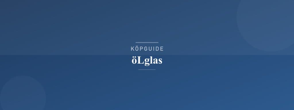 Välj rätt ölglas