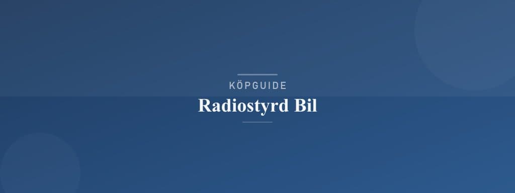 Välj rätt radiostyrd bil