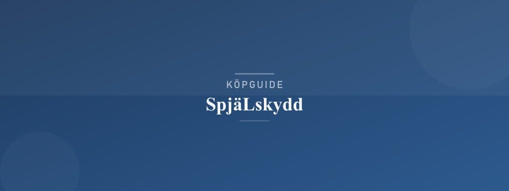 Välj rätt spjälskydd