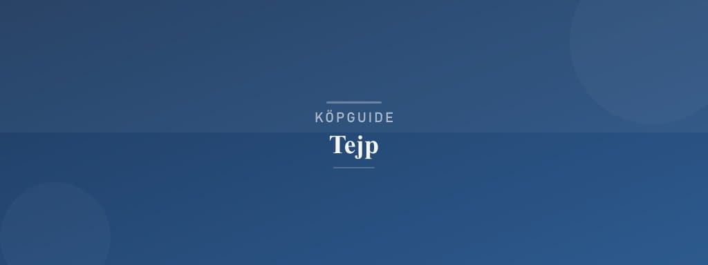 Välj rätt tejp
